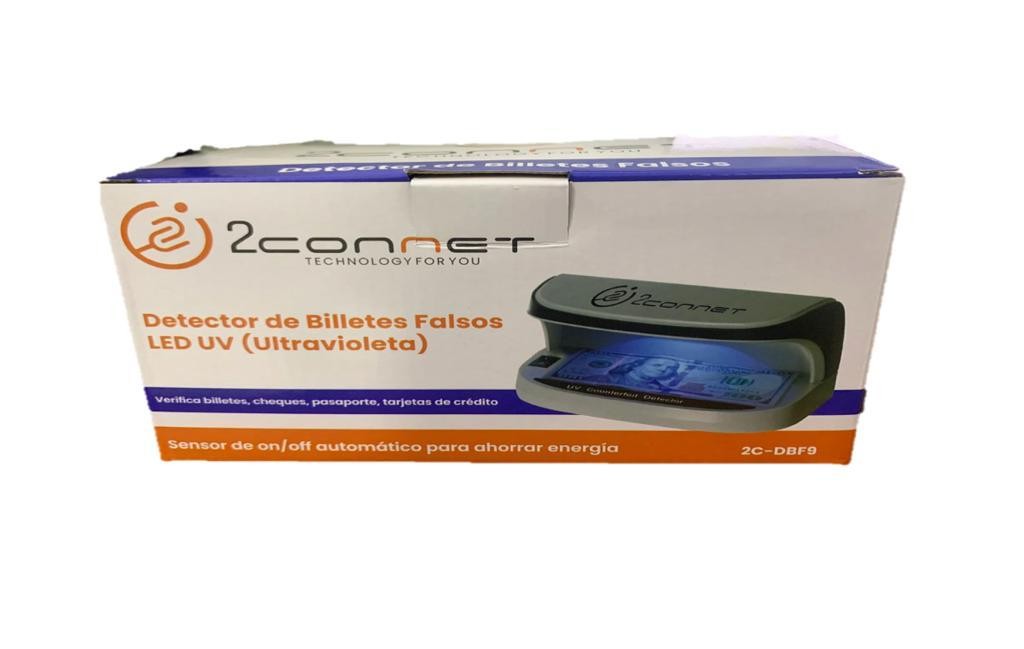 accesorios para electronica - Detector de dinero falso con sensor 2CONNET recargable
 1