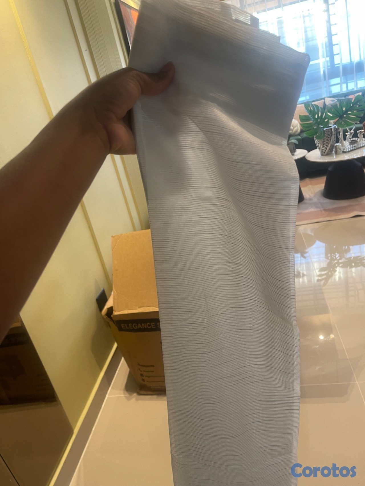 decoración y accesorios - cortinas de rieles blancas  extra larga  oportunidad
2 hojas   1