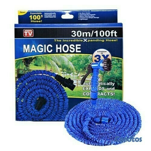 herramientas, jardines y exterior - MANGUERA EXPANDIBLE MAGIC HOSE- 100 PIES 1