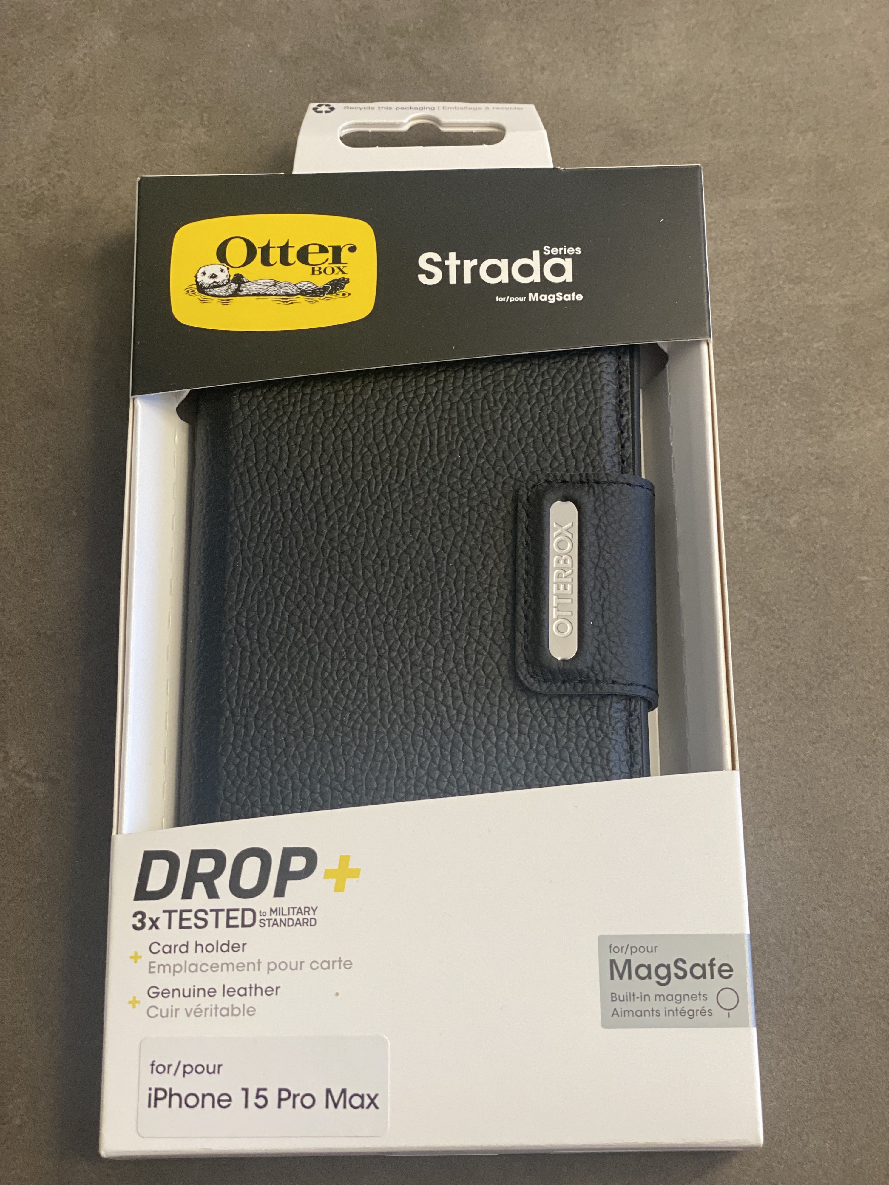 accesorios para electronica -  . Funda OtterBox Strada Series para iPhone 15 Pro Max

