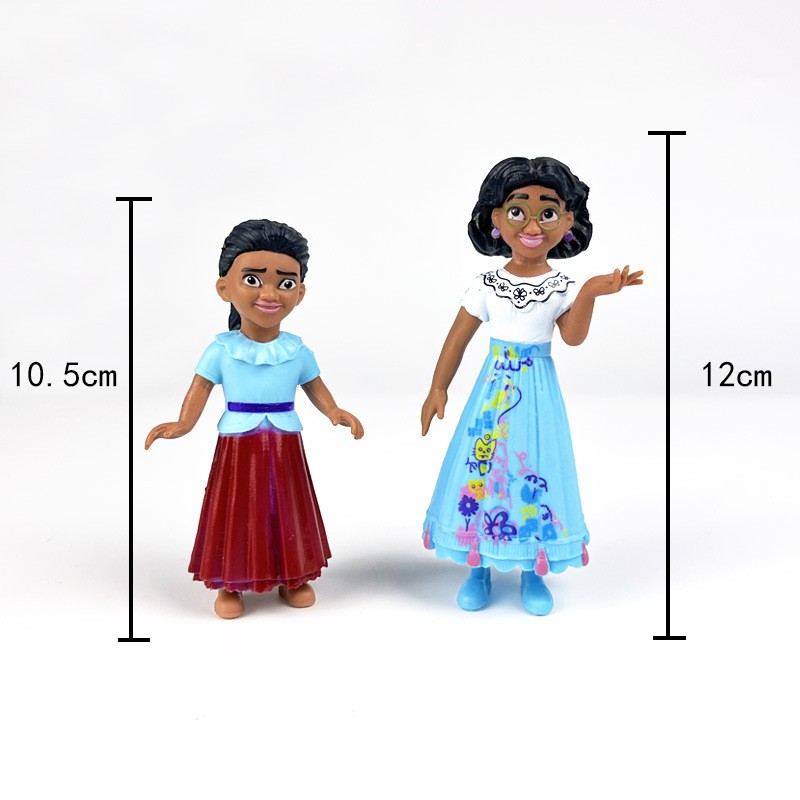 juguetes - Set de figuras de Encanto 6 piezas Mirabel juguete regalo casa madrigal 2