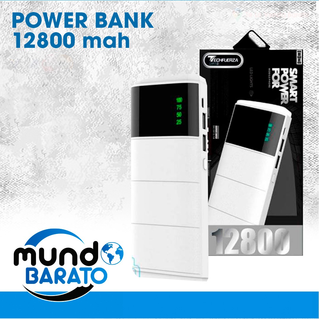 otros electronicos - Power Bank 12800 Mah Cargador Portatil 0
