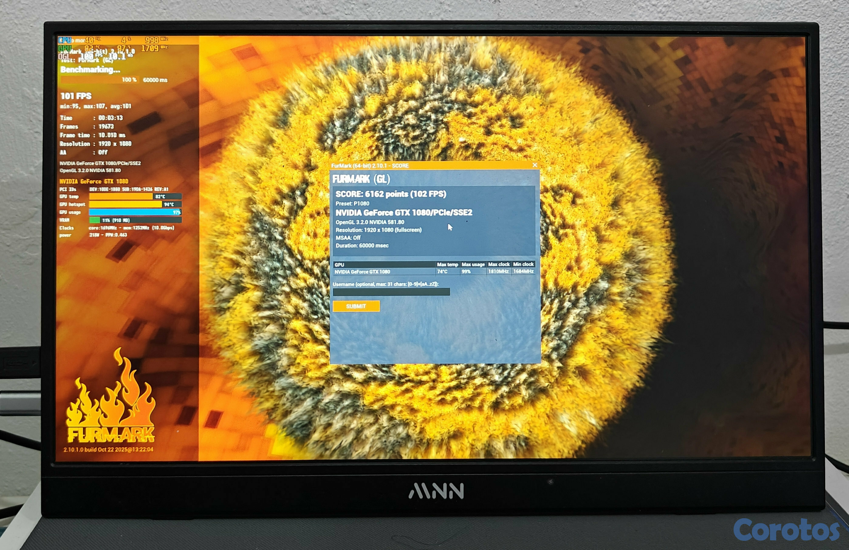 computadoras y laptops - ▶️ Zotac GeForce GTX 1080 8gb AMP Edition  GDDR5 9