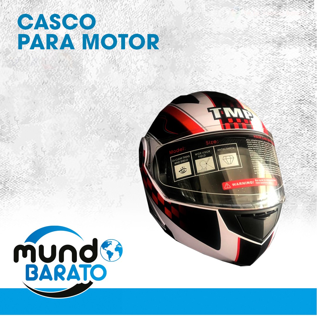 deportes - Casco Motociclista Moto Motorizado VARIEDAD COLORES Pasola Motorista Motor 3