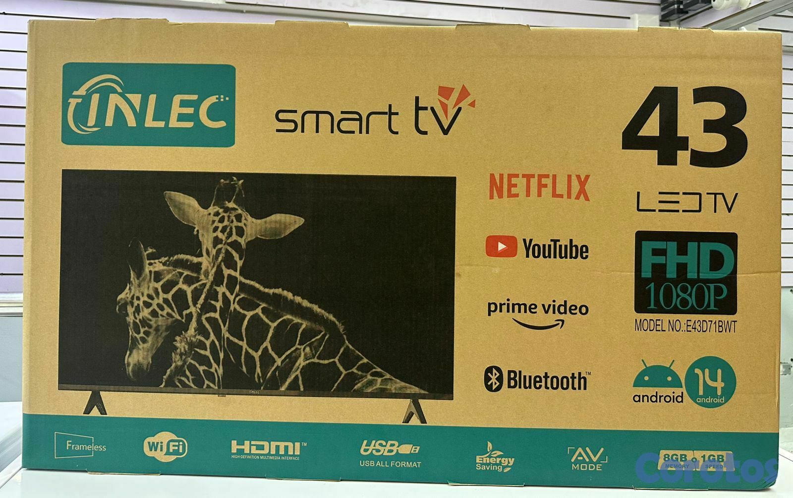 tv - SMART TV 43'' PULGADAS NUEVA - JACOBO SOLAR