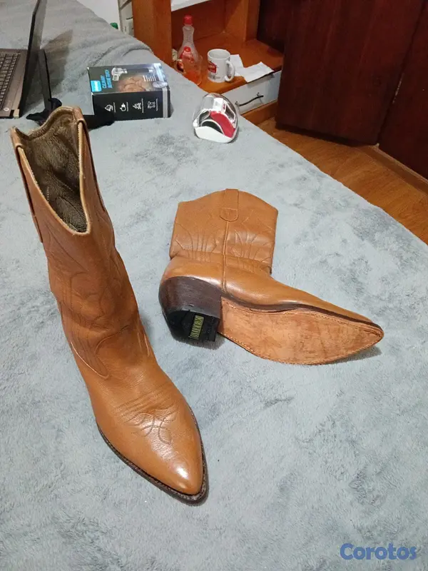 zapatos para hombre - Botas Vaqueras 100% Cuero Legítimo Hechas a Mano 2