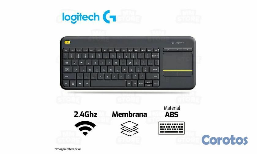 computadoras y laptops - Logitech K400 Plus – Teclado y Trackpad Open Box para Mac - PC 1