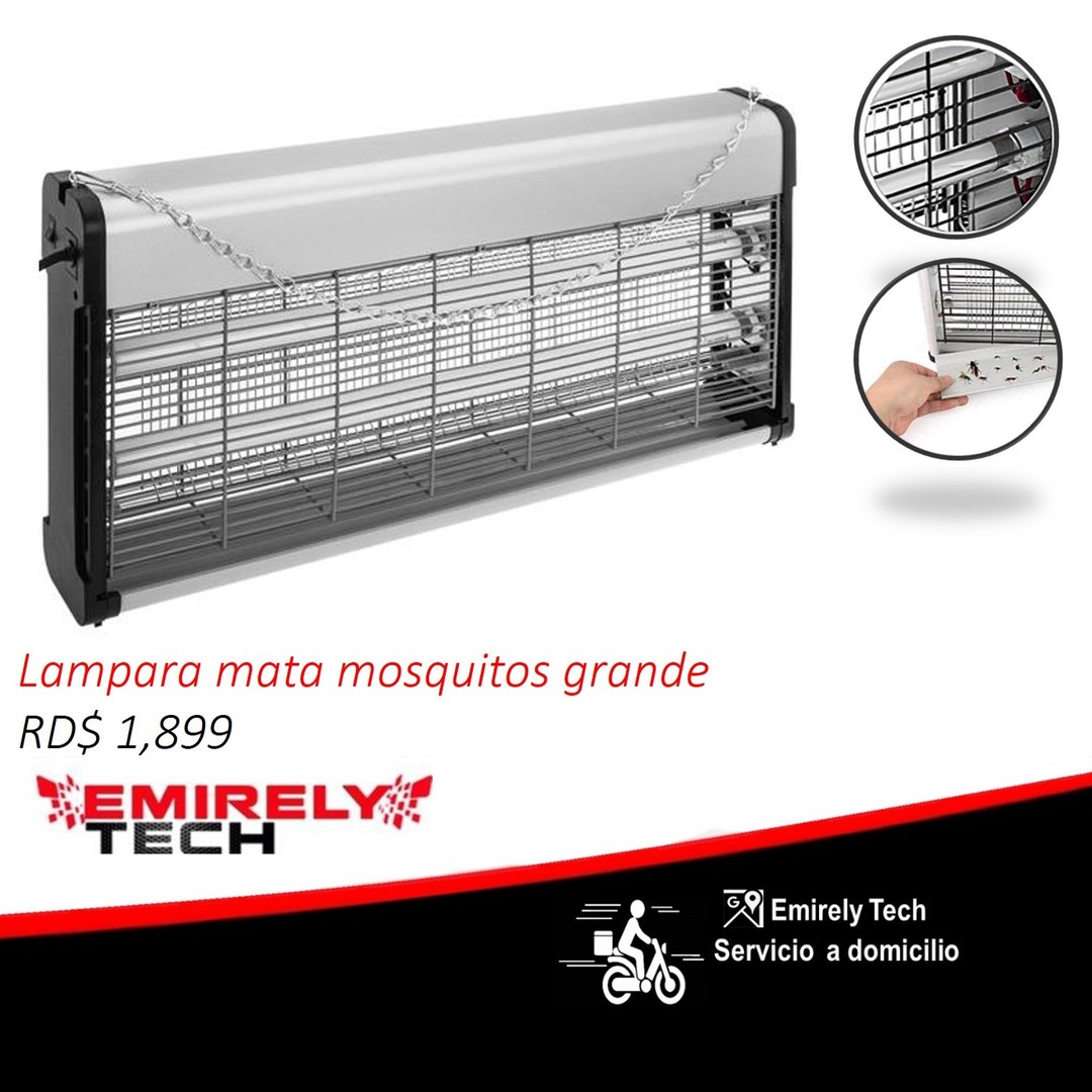 otros electronicos - Lampara mata mosquitos grande insecto luz ultravioleta Lampara grande para mosca