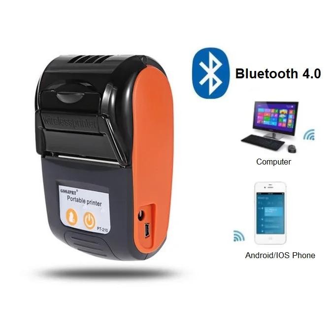 impresoras y scanners - mini impresora térmica Bluetooth recargable súper práticas nueva sellada

