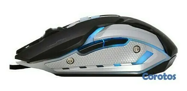 computadoras y laptops - MOUSE ÓPTICO PARA JUGADORES, MOUSE GAMING BRAVE
UNNO  MS6610BK 2