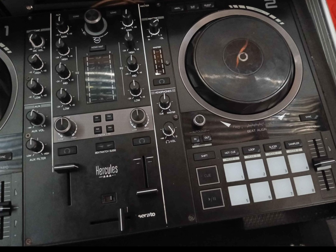camaras y audio - Plato de DJ Hércules Impulse 500  1