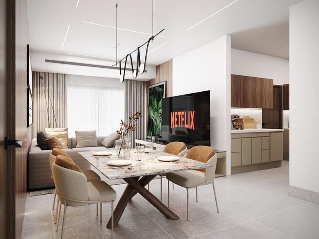 apartamentos - Apartamento en venta #24-1676 dos dormitorios, 2.5 baños, áreas Soc,