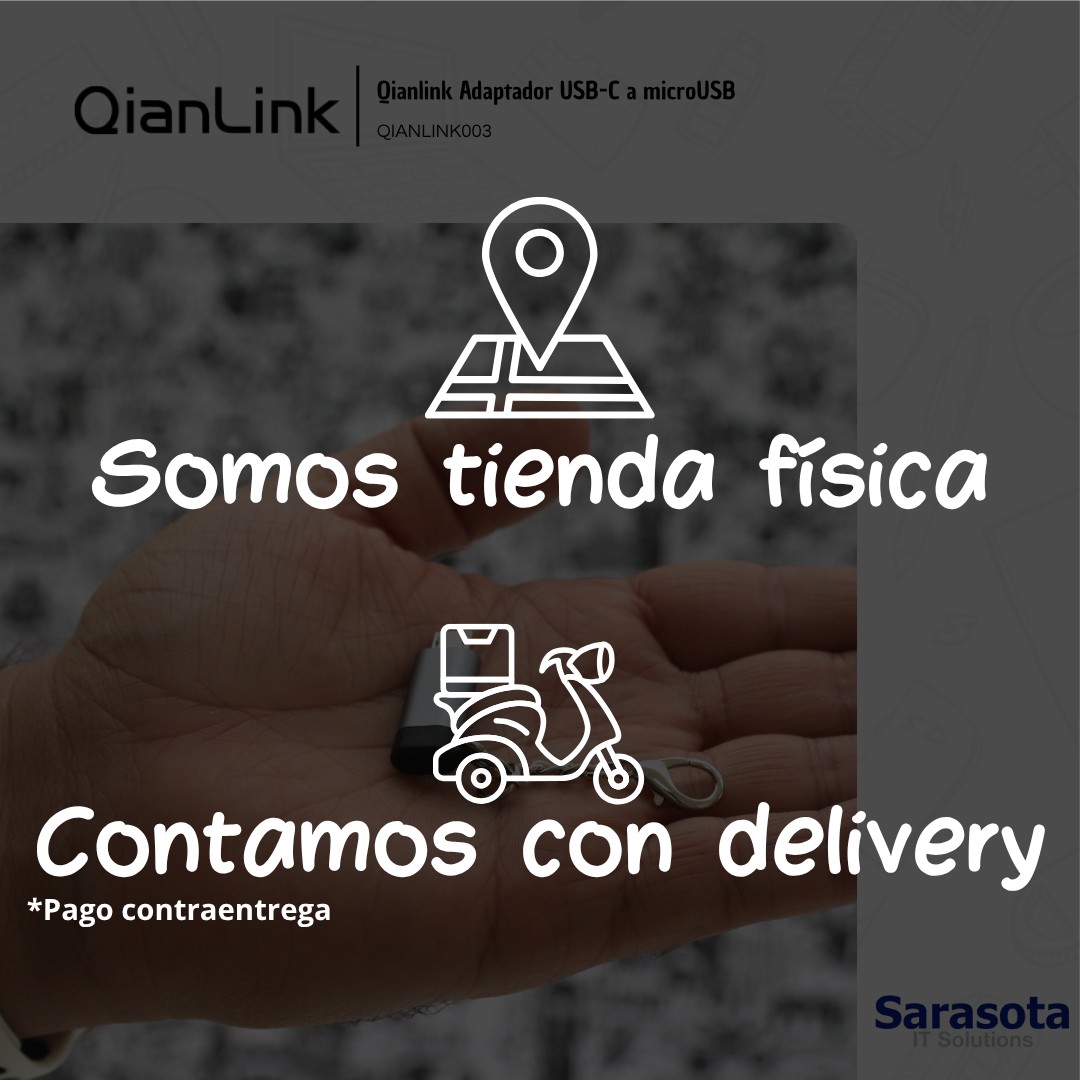 accesorios para electronica -  Adaptador USB C a Micro USB marca Qianlink 3
