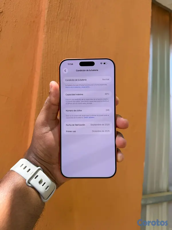 celulares y tabletas - vendo iPhone 17 pro Max 512 gb turbo sim imei clean 10/10  3