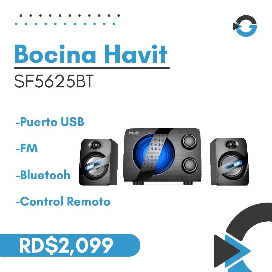 computadoras y laptops - Bocina Havit SF5625