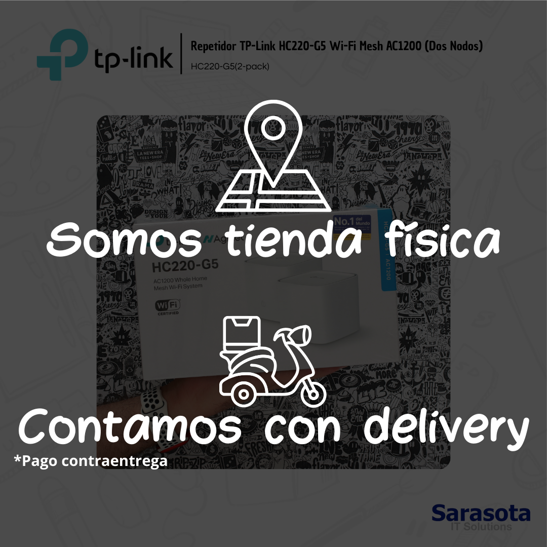 accesorios para electronica - Tp-Link Mesh System modelo HC220-G5 AC1200 Claro 2