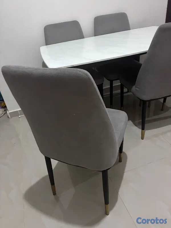 muebles y colchones - Juego de comedor 5 sillas  3