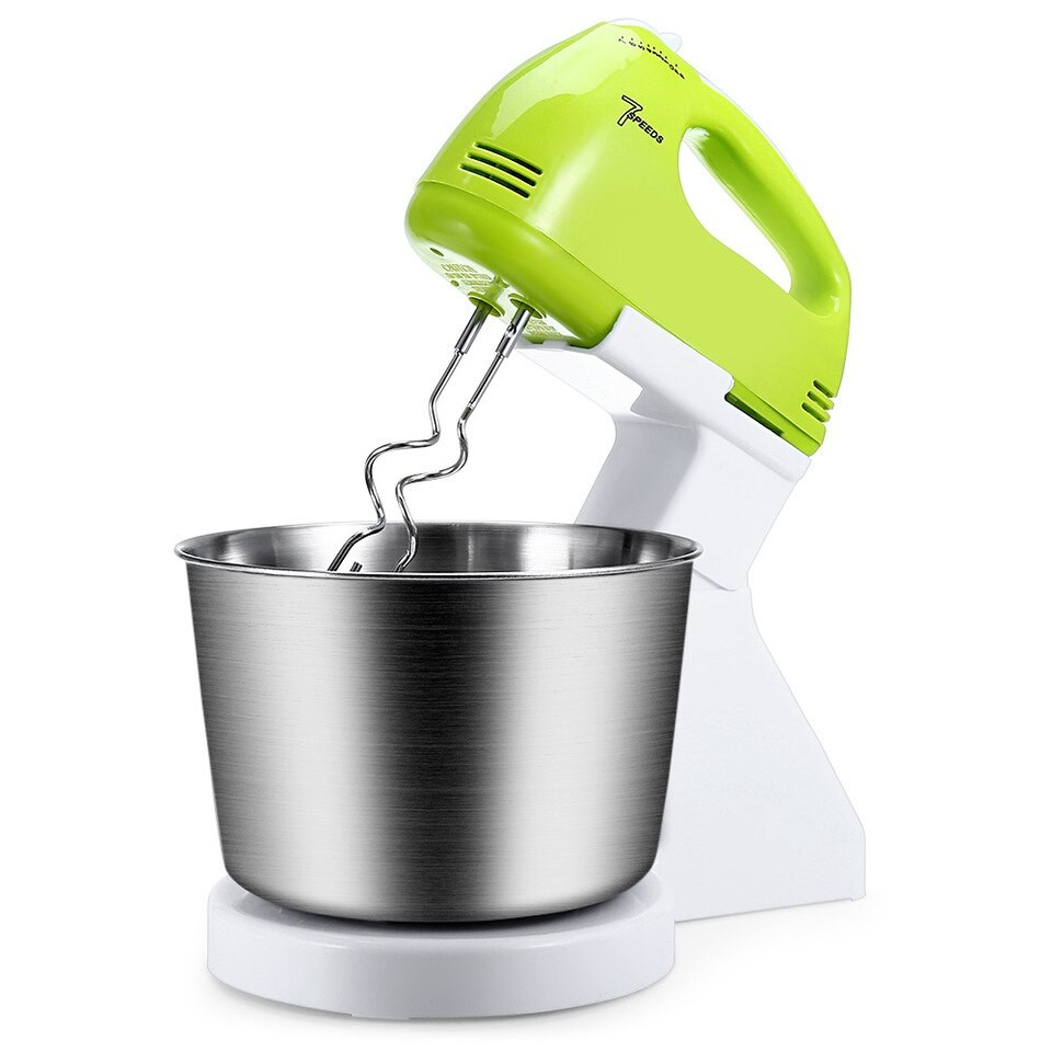 electrodomesticos - Batidora de Mano  Inlec con Pedestal 7 velocidades TAZA DE PLASTICO 3