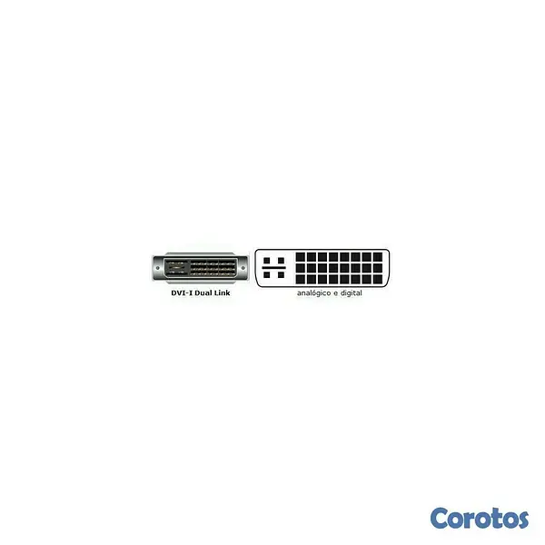 otros electronicos - Adaptador De Video DVI Macho A VGA Hembra 2