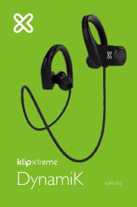 computadoras y laptops - AUDIFONO CON MICROFONO BLUETOOTH KLIPX DINAMIK, DEPORTIVOS, BATERIA RECARGABLE  0