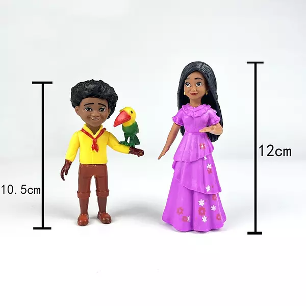 juguetes - Set de figuras de Encanto 6 piezas Mirabel juguete regalo casa madrigal 4