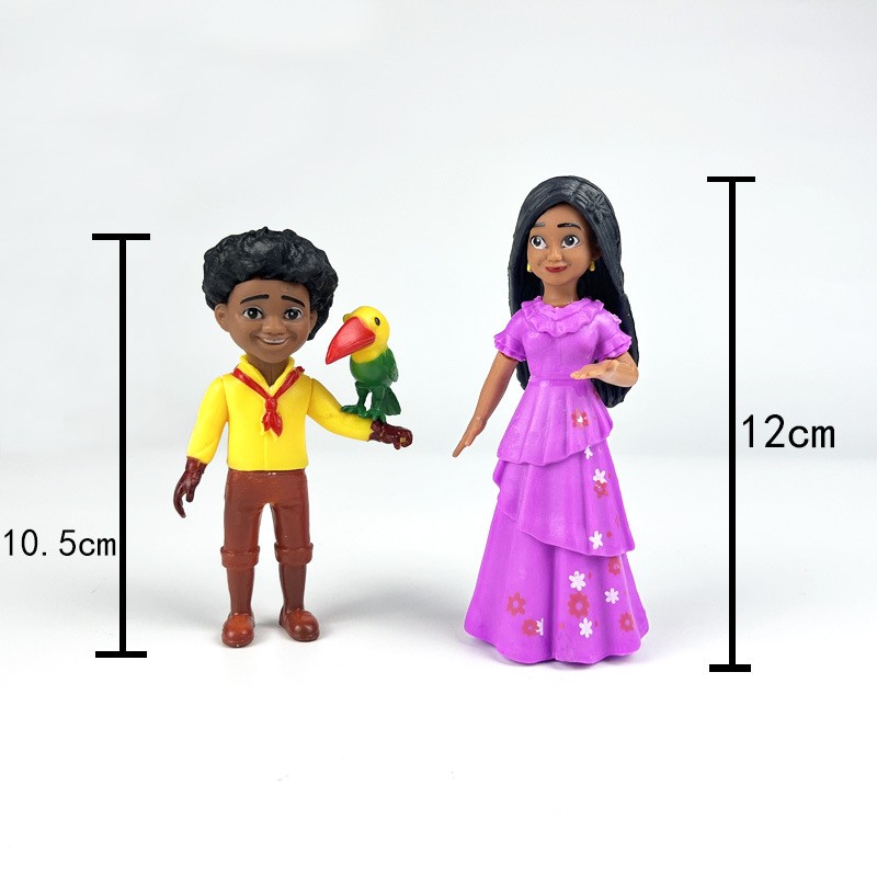 juguetes - Set de figuras de Encanto 6 piezas Mirabel juguete regalo casa madrigal 3