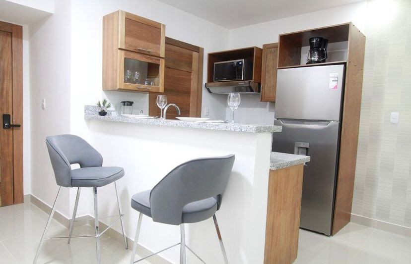 apartamentos - Alquiler Apartamento Amueblado de 1 Habitación con Parqueo, Zona Universitaria 4