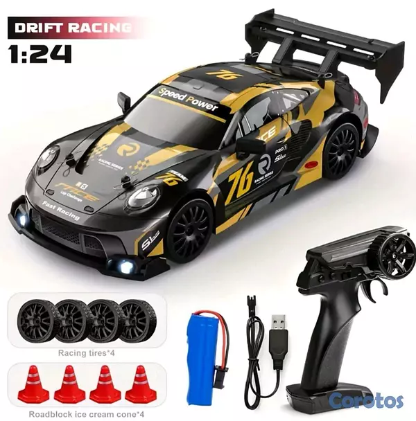 juguetes - Carro RC Drift 4WD  2