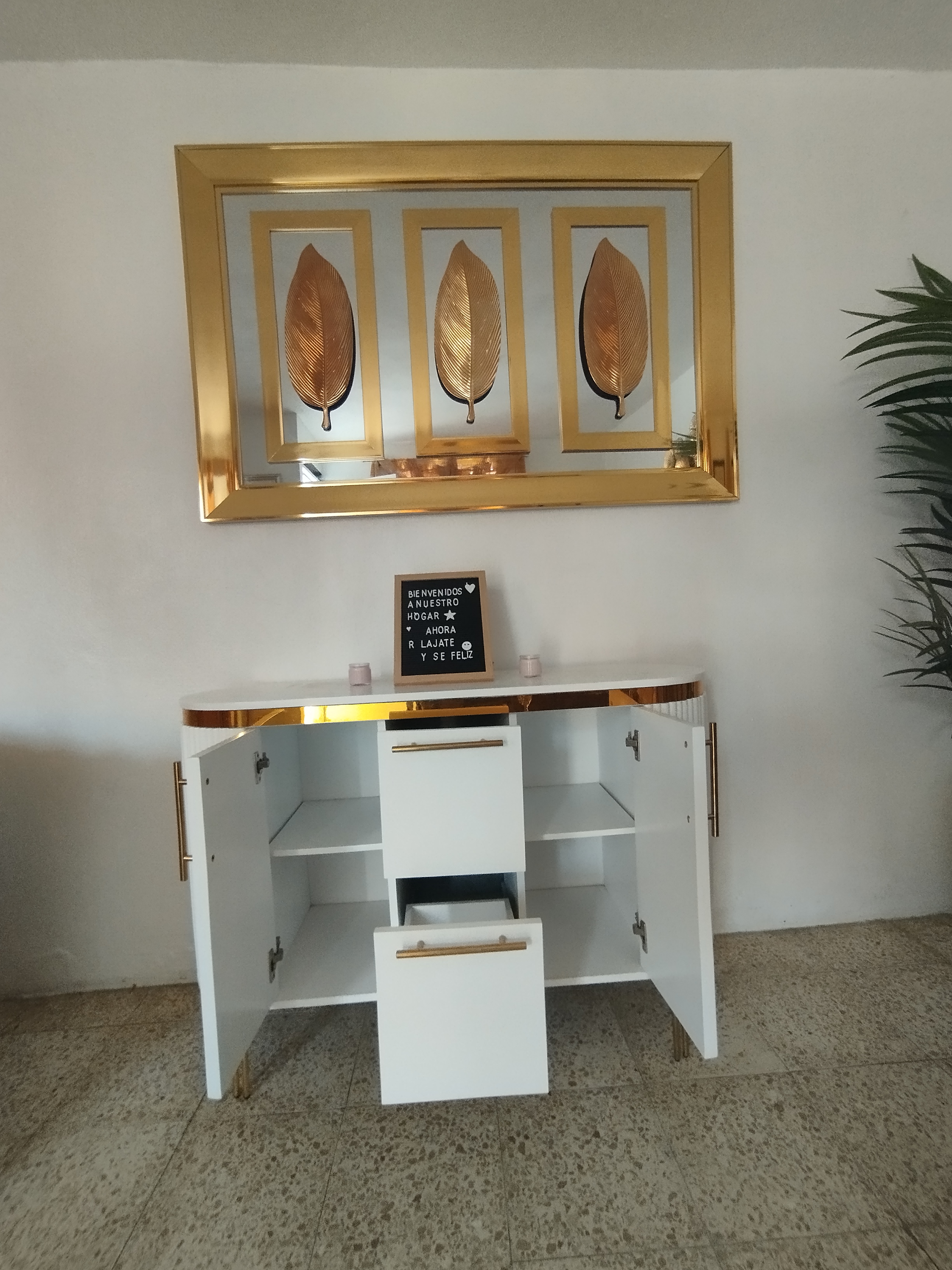 muebles y colchones - Credencia espejo 🪞 moderno  1