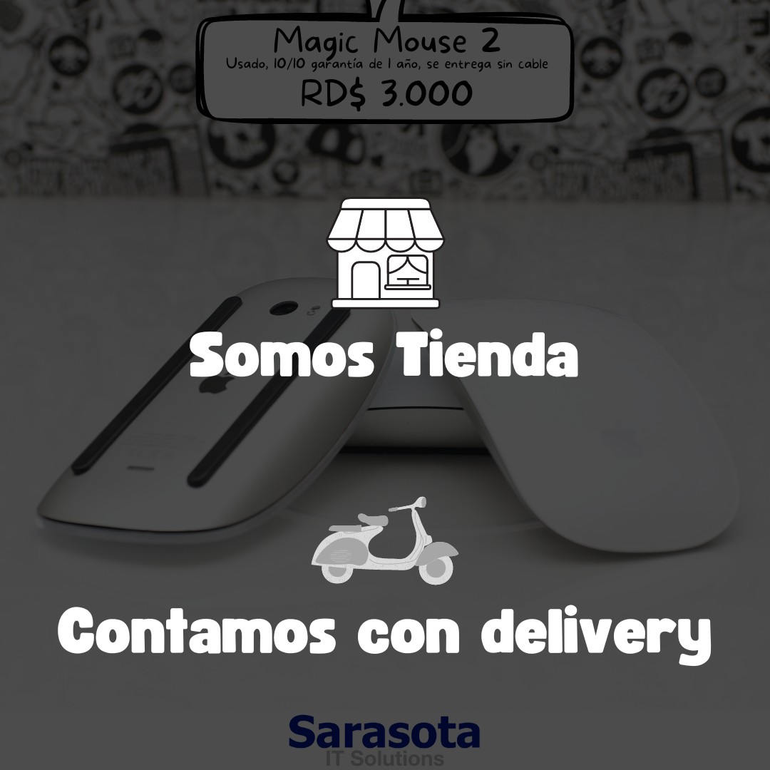 accesorios para electronica - Magic Mouse 2 de apple, Usado, garantía de 12 meses 2