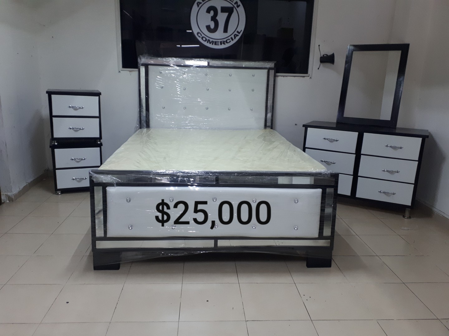 muebles y colchones - Juego de Habitación con Colchon Incluido 0