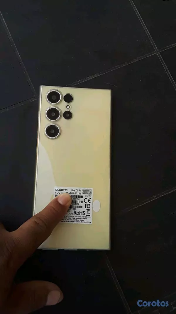 celulares y tabletas - se vende celular oukitel 61c pro 256 gigabyte 4