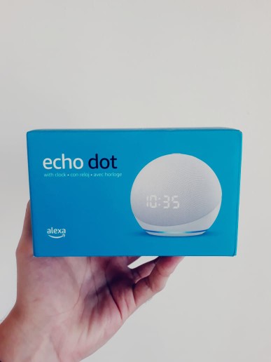 Echo Dot 4ta Generación (con Reloj)