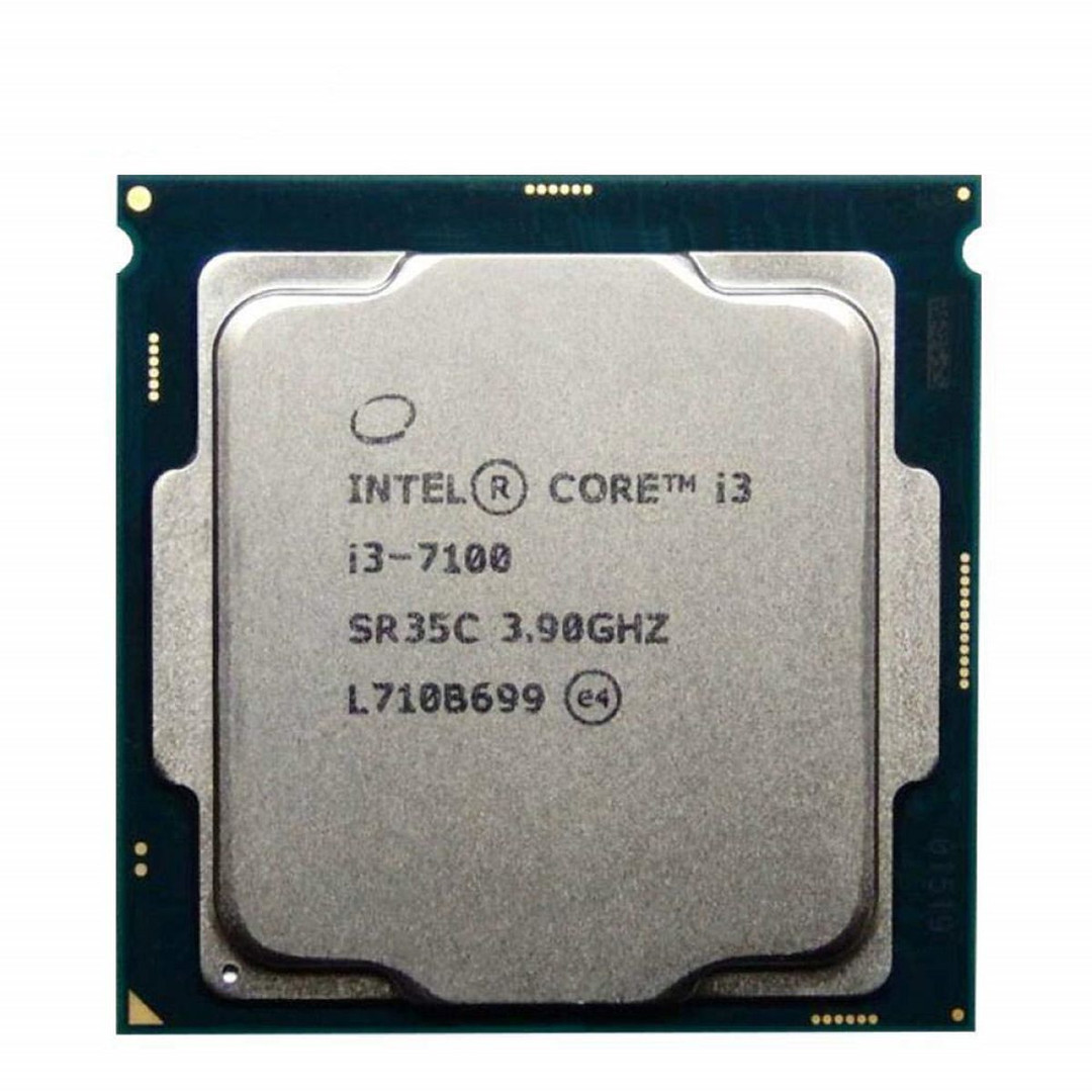 computadoras y laptops - Procesador Intel core i3-7100 3.90GHz Socket 1151