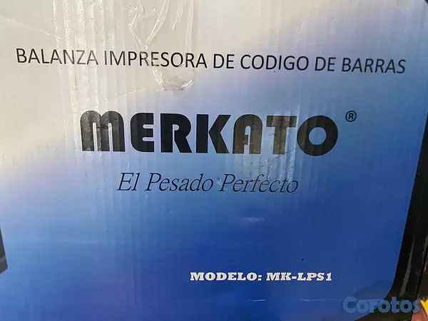 otros electronicos - Balanza Impresora de Código de Barras Merkato WiFi/30kg 4