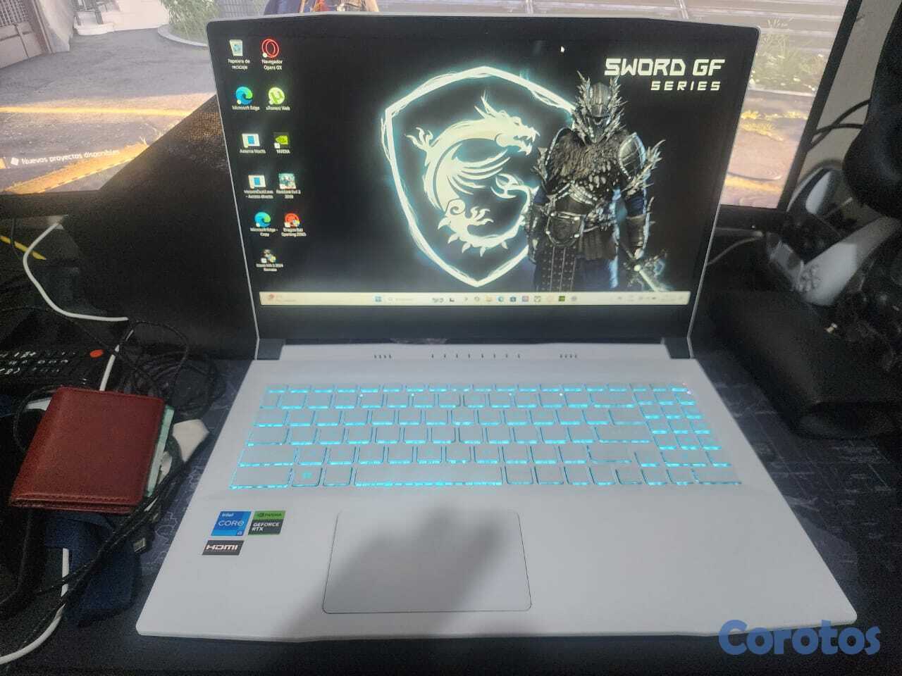 computadoras y laptops - vendo MSI Sword 15 en 41.000 1