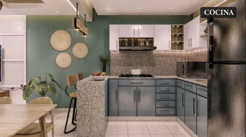 apartamentos - Proyecto en venta Punta Cana #24-320 un dormitorio, excelentes áreas sociales. 3