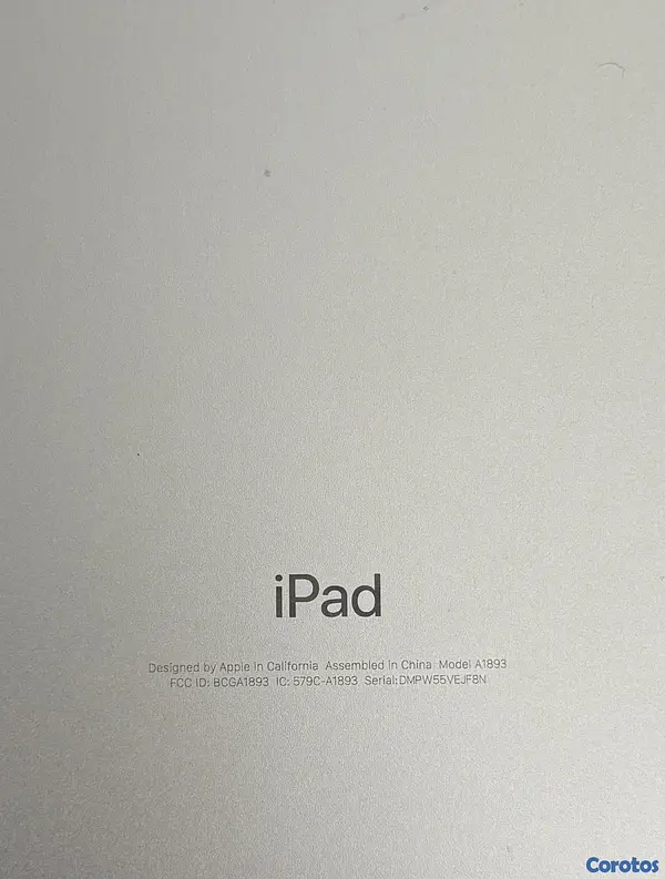 celulares y tabletas - iPad 6ta Generación (128 GB) en excelente estado. 
RD$ 10,000. NEGOCIABLE 6
