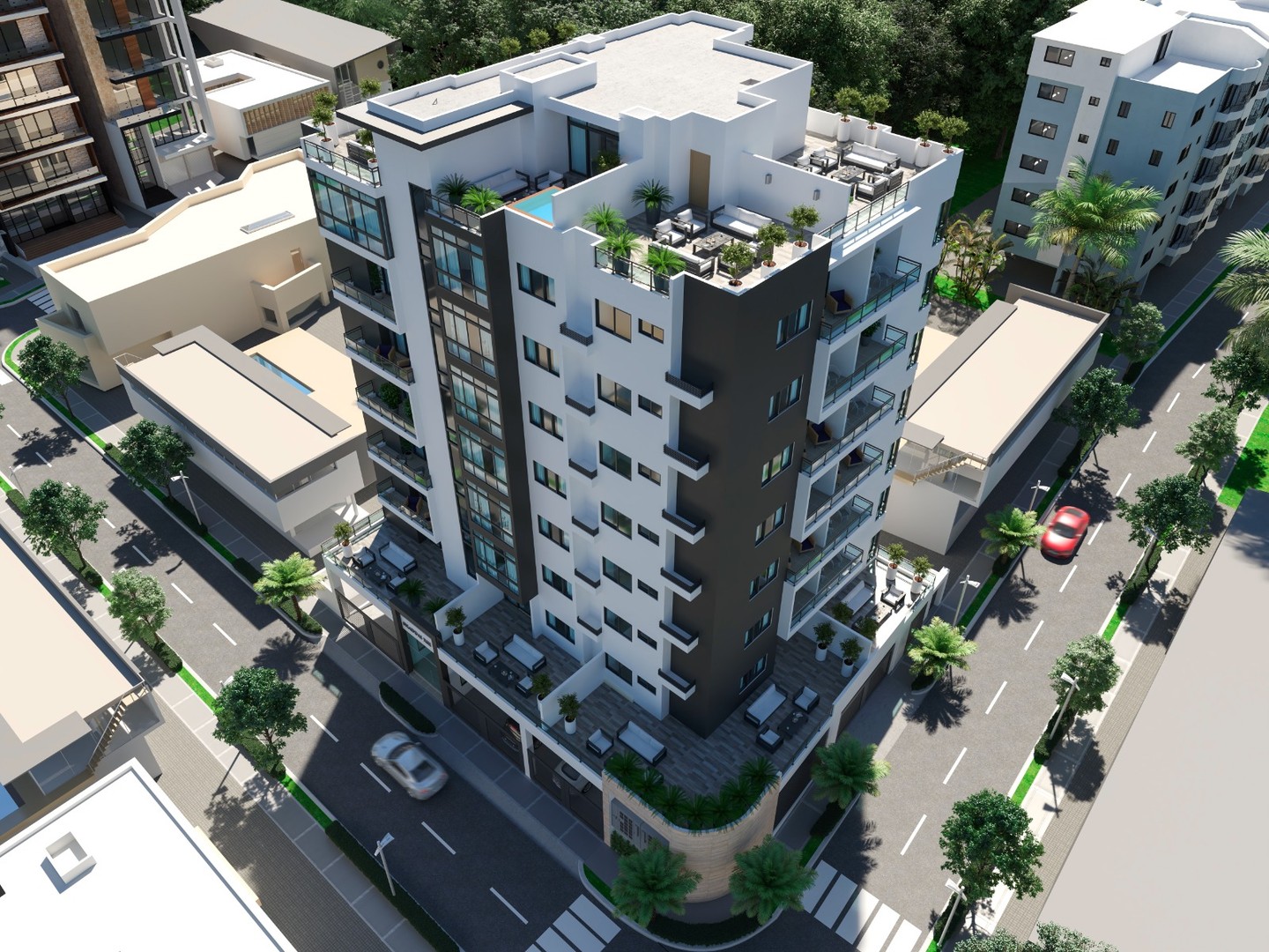 apartamentos - Apartamento nuevo piso 3 En Mirador Norte 
 9