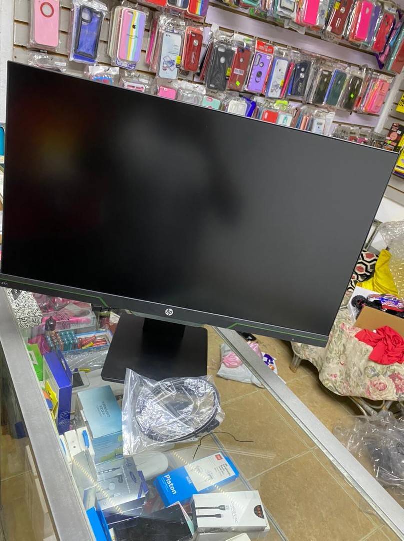 computadoras y laptops - HP Gaming Desktop Computer Widescreen Monitor X27i 2K QHD 2560 x 1440 27 Inch