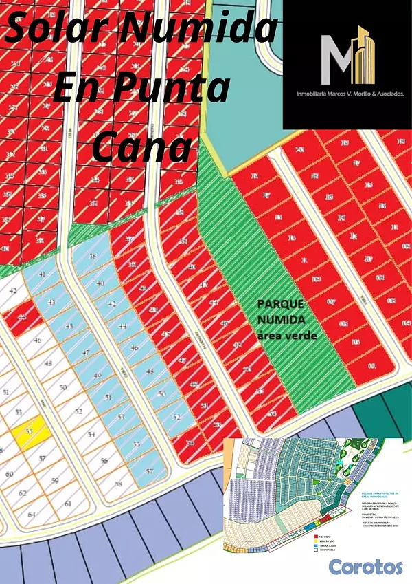 solares y terrenos - Vendo lotes de terrenos Númida, Bávaro. Punta Cana 2