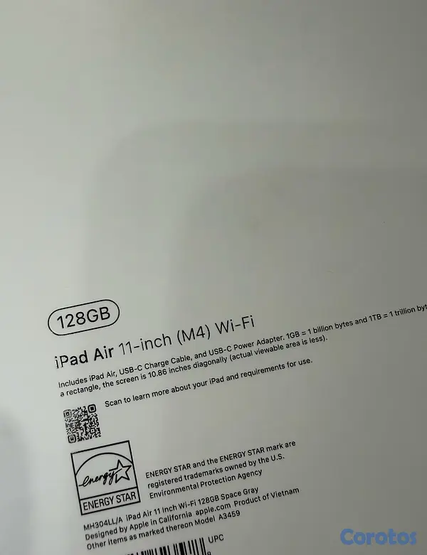 computadoras y laptops - IPAD AIR M4 11" 128GB WIFI SELLADA OFERTA 2