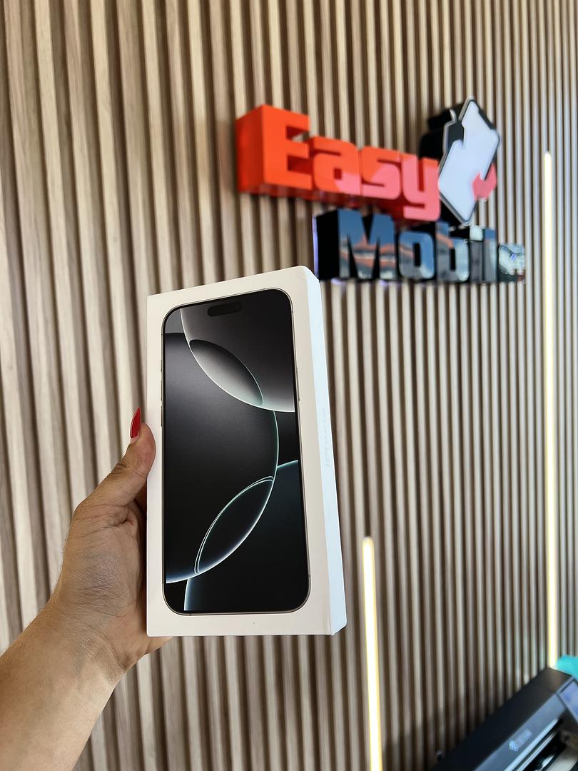 celulares y tabletas - iPHONE 16 PRO MAX ESIM 256GB WHITE TITANIUM SELLADO  2