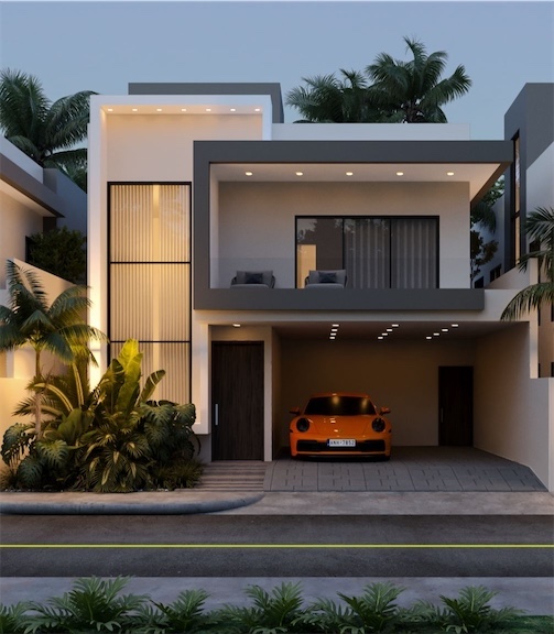 casas - Venta de casa nueva en Santo Domingo autopista de Isidro prado oriental  0