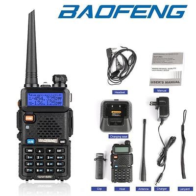 accesorios para electronica - Radio de comunición Baofeng UV-5R radio doble banda, dos vías 1