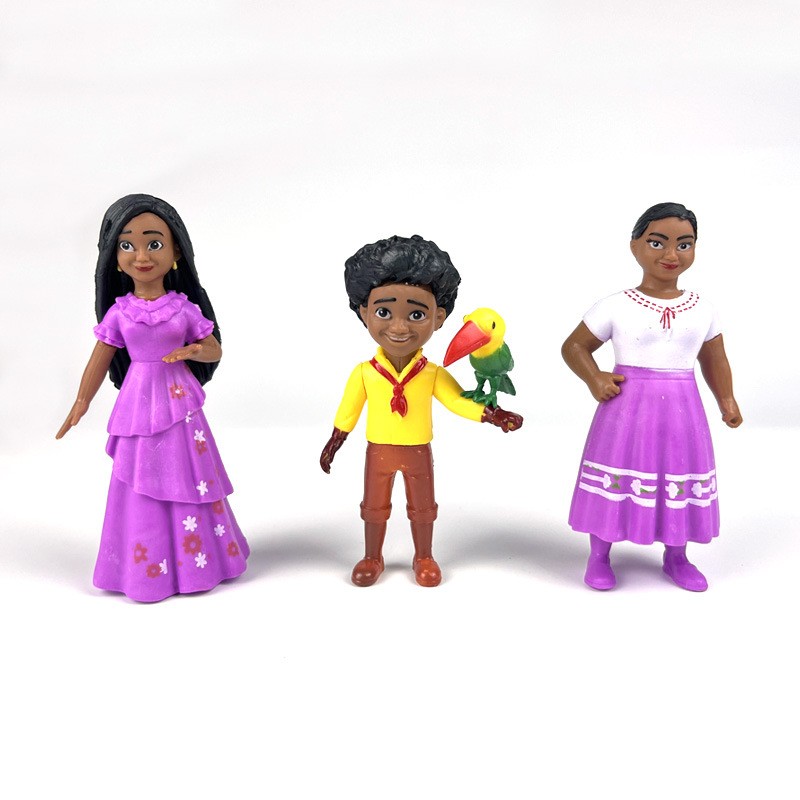 juguetes - Set de figuras de Encanto 6 piezas Mirabel juguete regalo casa madrigal 5