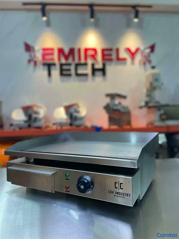 equipos profesionales - Plancha electrica de cocina comercial parrilla ele 6