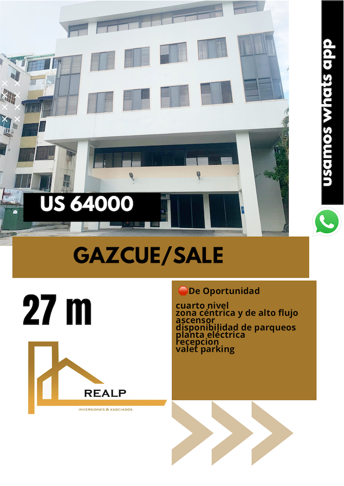 oficinas y locales comerciales - Local en venta en Gazcue 