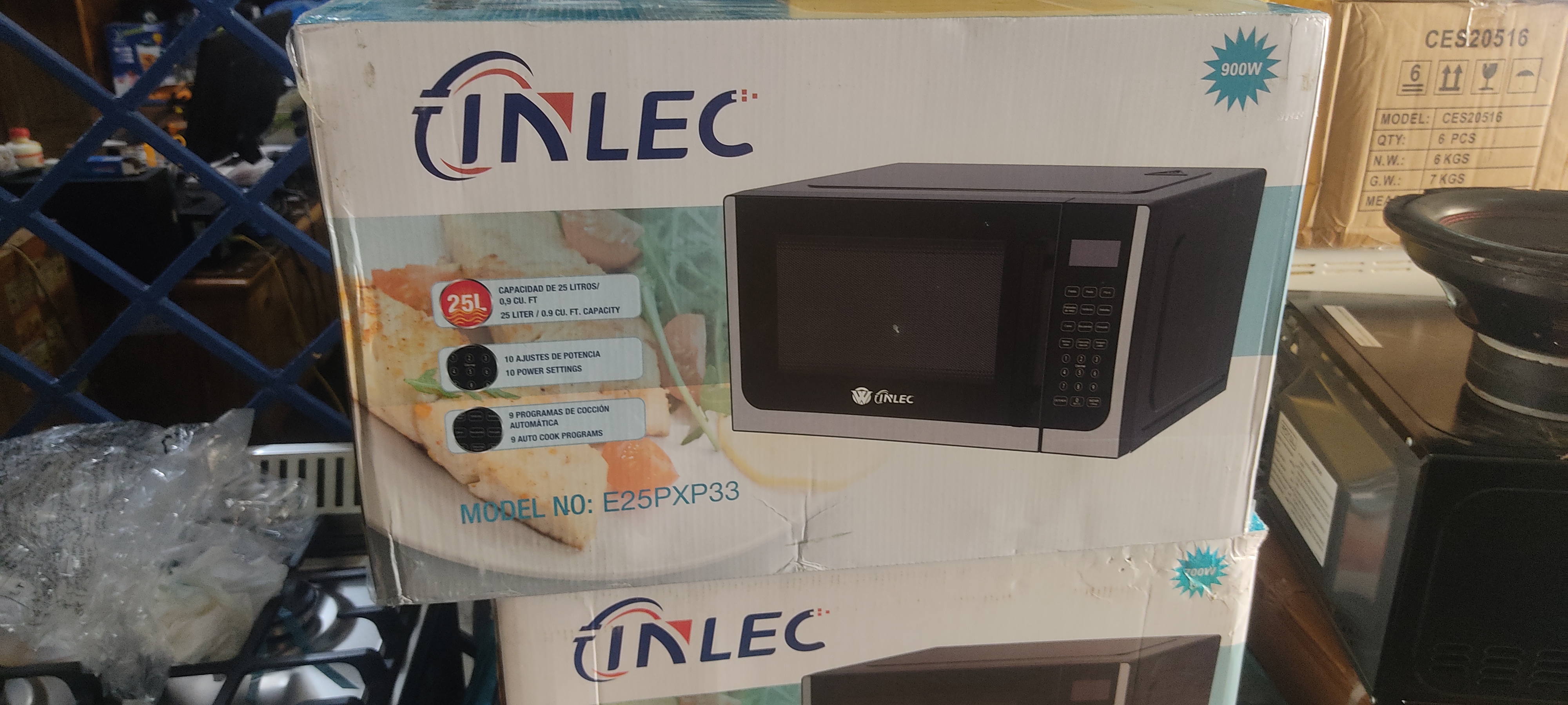 electrodomesticos - microondas inlet 25 litros nuevo 1