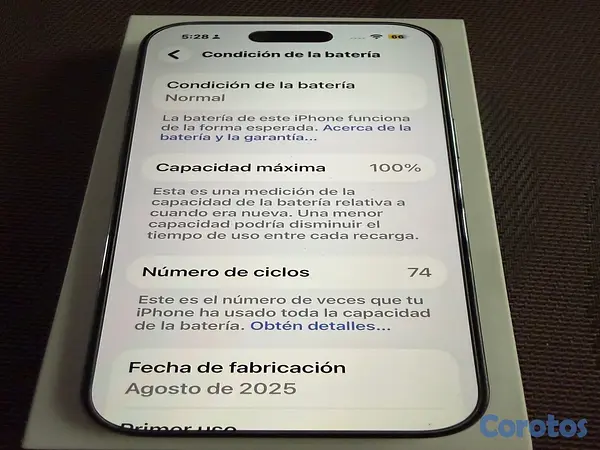 celulares y tabletas - iphone 17 air 256Gb 3